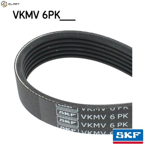 Vribbed belt vkmv - 6pk2074, for