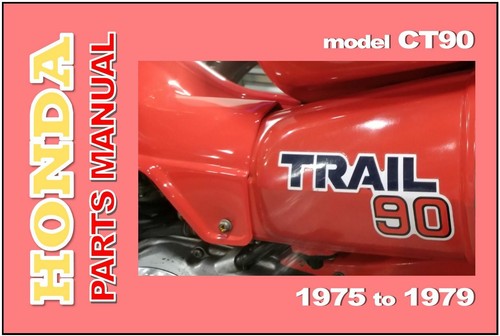 Honda parts manual ct90 k7 - parts,