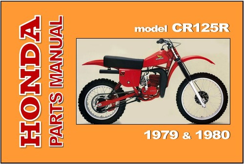 Honda parts manual cr125r - honda,