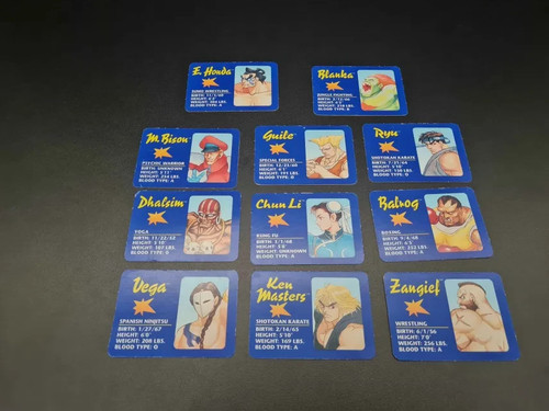 Street fighter board - ii, game