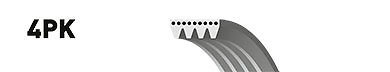 Gates alternator fan ribbed - gates,