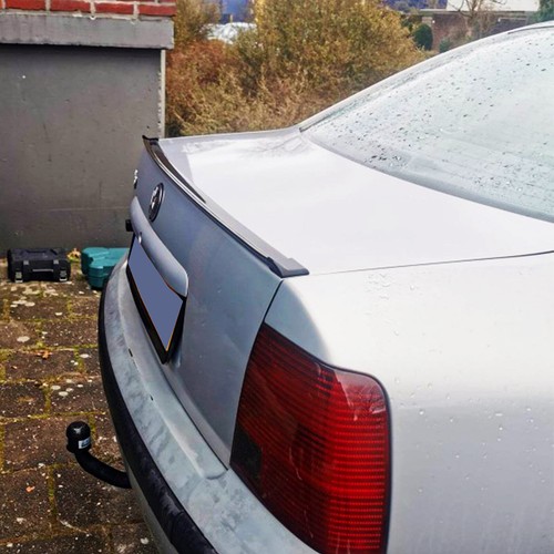 Black matte rear spoiler lip - matte,