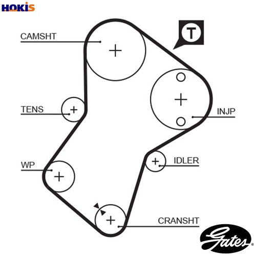 Timing belt 5049xs for suzuki - timing,